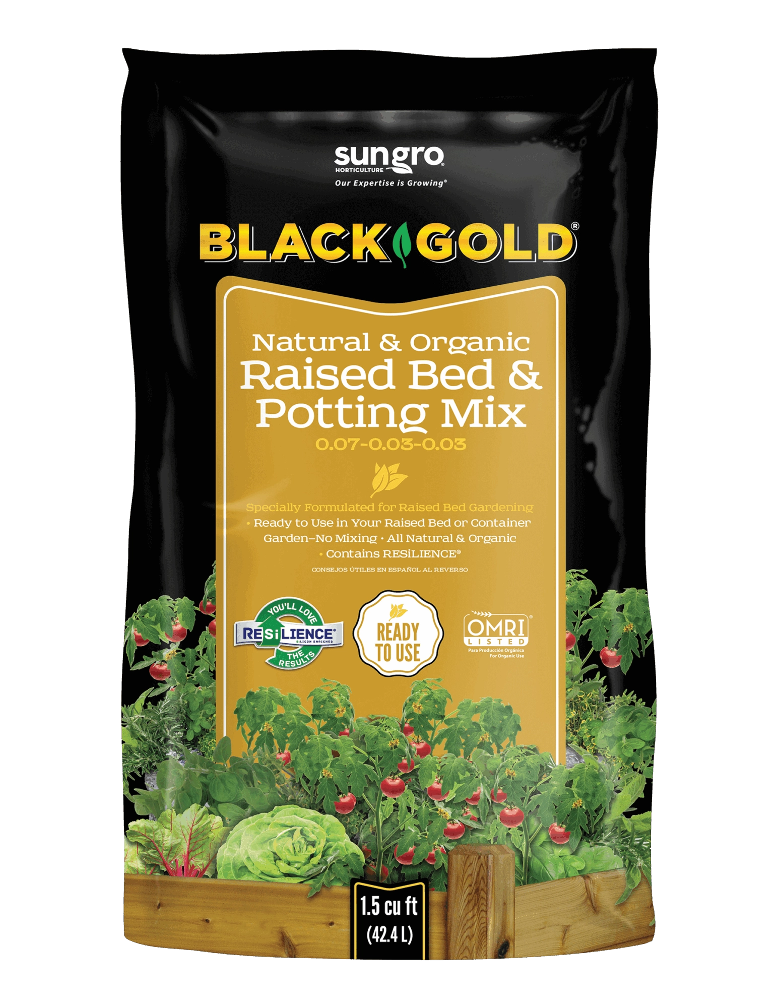 Black Gold® Natural & Organic Raised Bed & Potting Mix