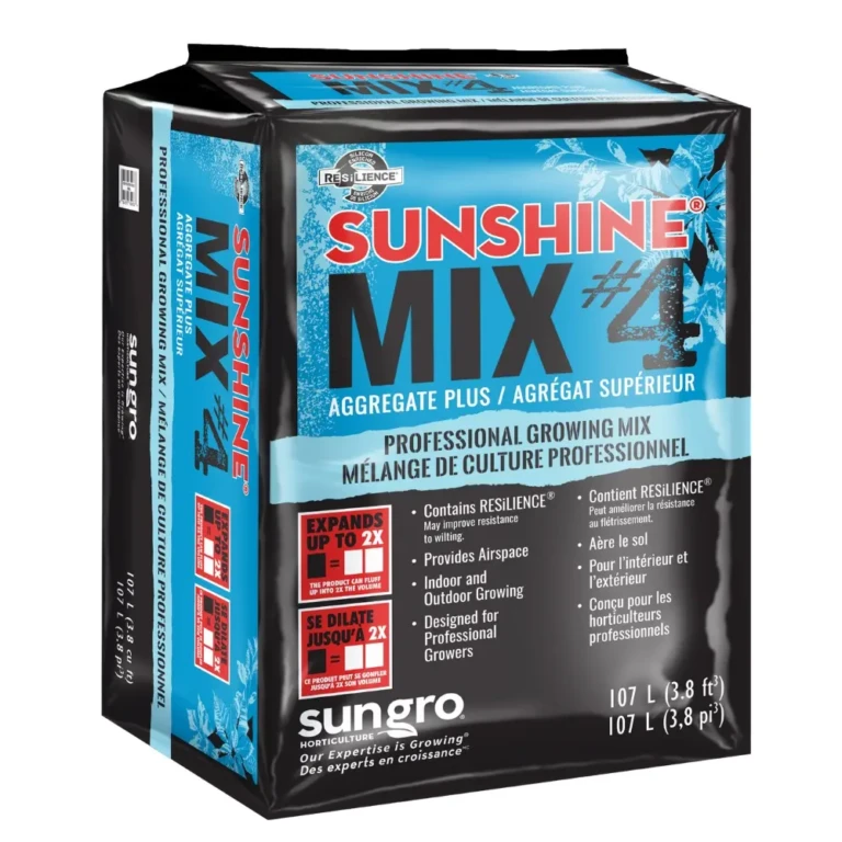 sunshine mix #4 professional growing mix-107L