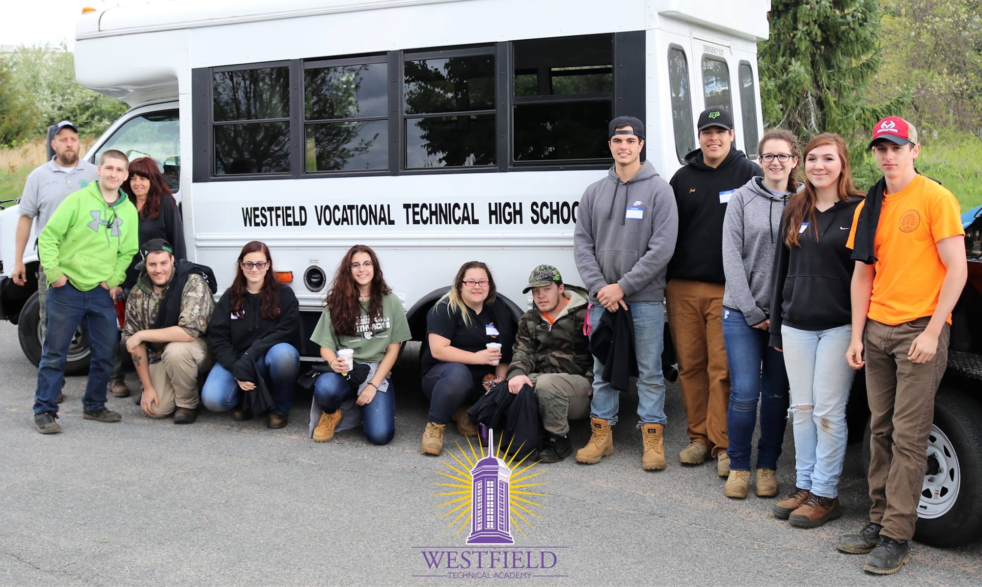 Westfield Technical Academy students ready to volunteer in 2017